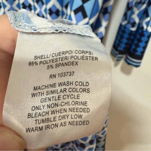 Donna Morgan printed dress 14 - Picture 7 of 7